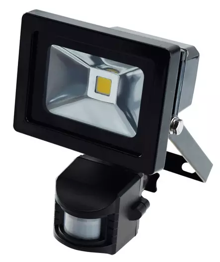 Harju Dozen 12V LED-strålkastare med rörelsesensor, 750 lm, IP44, klarvit 4000K - Strålkastare - 6438140404251 - 1