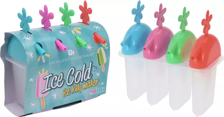 Mehuj=C3=A4=C3=A4muotti 4kpl - Matfrysning och konservering - 8720573129404 - 1