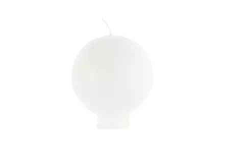 Pallokynttilä jalallinen 2 kpl valkoinen - Ljus och lyktor - 6410416114606 - 2