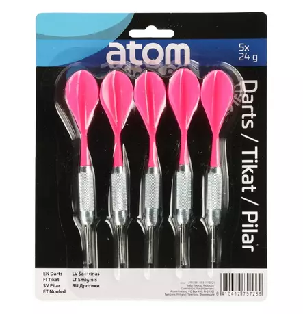 Laatutikat 5kpl 24g r Atom Sports - Utomhusspel - 6410412757289 - 2