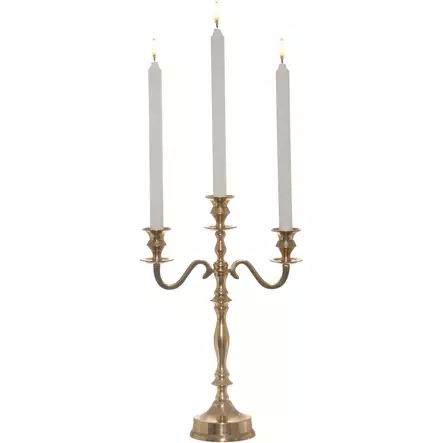 Kynttilänjalka Aatto kulta 3-haarainen - Ljus och lyktor - 6410416279329 - 2