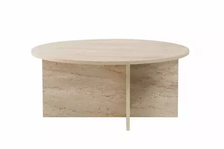 Soffbord Hanah Home Soleil Travertin Spånskiva 90x40x90 cm - Soffbord - 8684283850389 - 1