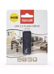 Muistitikku USB 64GB Maxell Venture - USB-minnen - 4902580723439 - 1